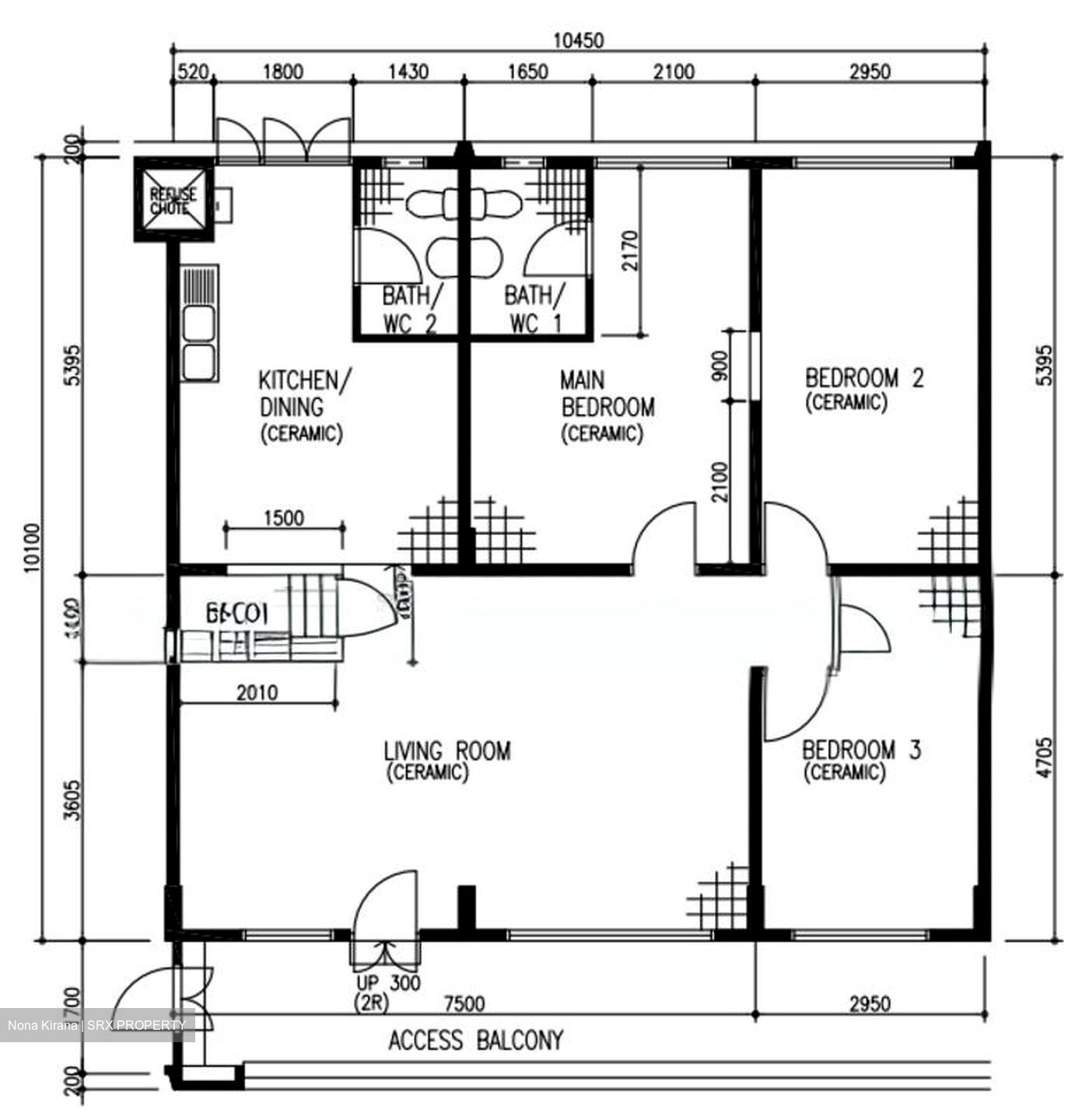 Blk 835 Jurong West Street 81 (Jurong West), HDB 4 Rooms #566065411